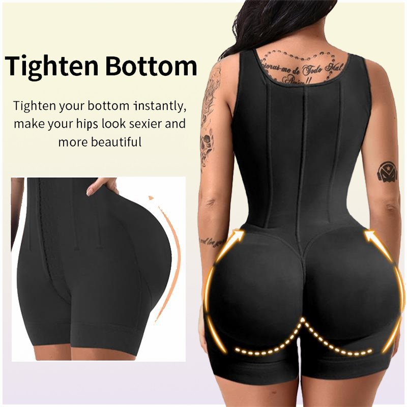 Women's Shapers Stage 2 amp 3 Fajas Colombianas Bbl Shapewear Women Postpartum Recovery Body Shaper Waist Trainer Reductora