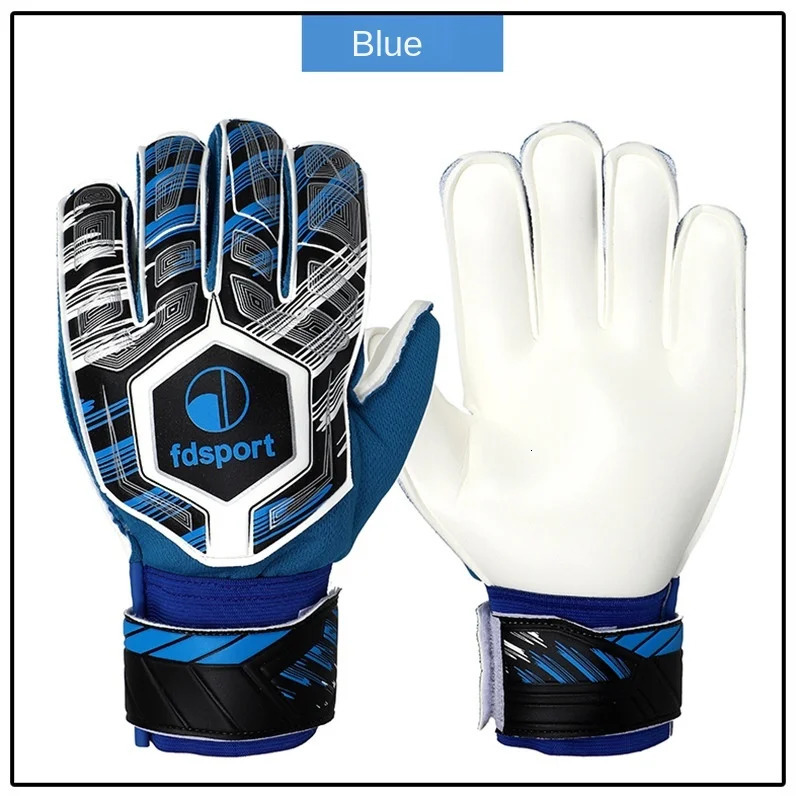 Kids Soccer Goalkeeper Gloves Latex Soccer Goalie Training Gloves Football Protective Keepers Gloves For Students 240116