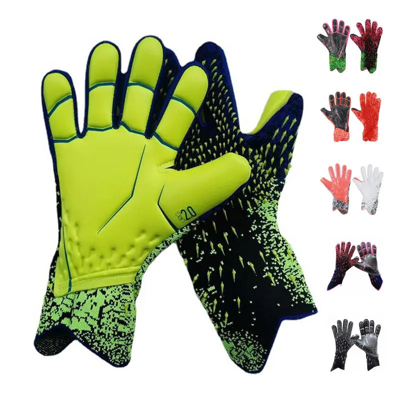 Soccer Goalkeeper Gloves 6/7/8/9/10 Football Gloves for Kids Youth and Adult Soccer Gloves Professional Protection Strong Grip 240116