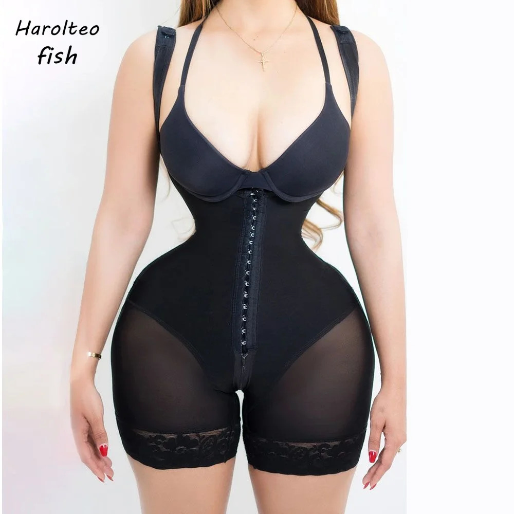Slimming Corset for Women Compression Body Shaper Waist Trainer Shapewear Post Surgery Slimming Butt Lifter Fajas Colombianas 240115
