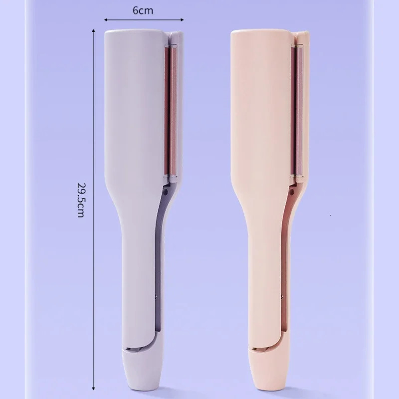 32mm Hair Wave Curling Iron Professional French Egg Roll Hair Curler Corrugated Wavy Styler Fast Heating Volumizing Styling Tool 240115