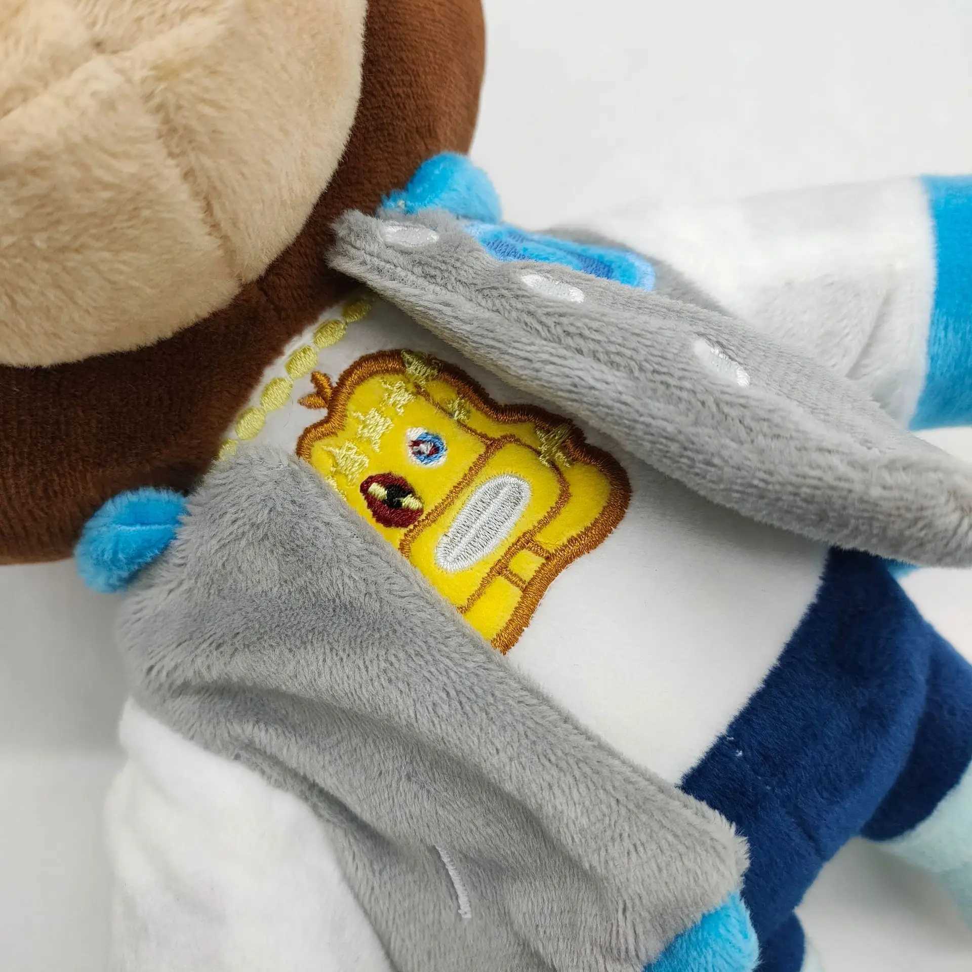 26CM Kanye Teddy Plush Cartoon Bear Dolls Stuffed Soft Toy Christmas Birthday Gift For Children Y260128
