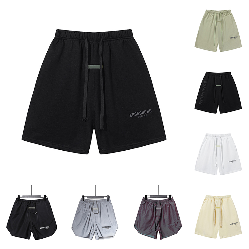 Fashion Mens Womens Shorts Loose Capris Couple Jogging Pants Letter Print Shorts Womens trend Street Sports pants size S-XL