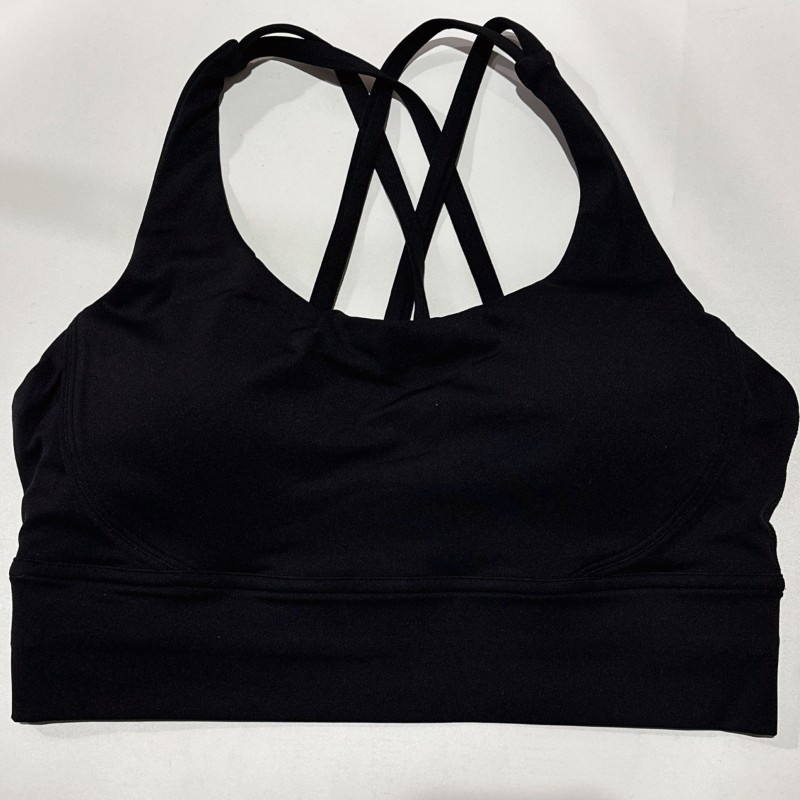 Women Cross Strap Shockproof Beautiful Back Clothing Breathable Quick Dry Yoga Bra Fiess Sports Underwear Workout Gym Tank Tops Running Casual Brassie