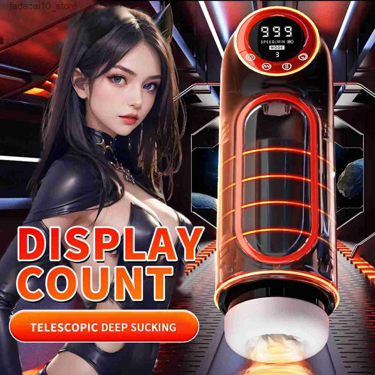 Other Health Beauty Items Automatic Male Masturbator Cup Sucking Masturbation Goods Sextoy Blowjob for Men Accessories Erotic Adult Supplies 18 Q240117