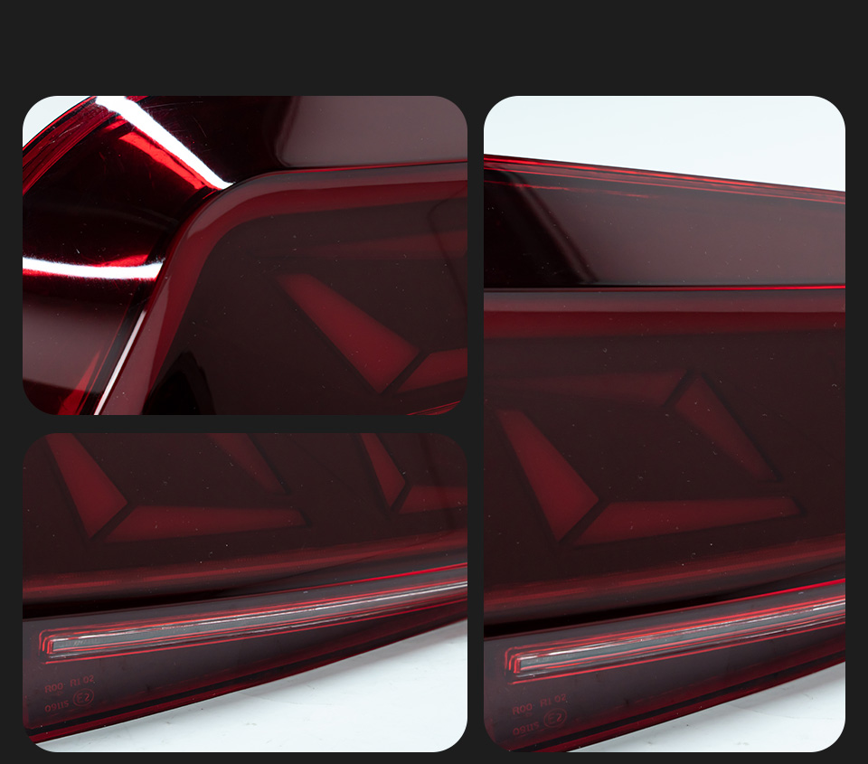 LED Running Brake Fog Tail Light for VW Touareg Taillight 2011-2018 Dynamic Turn Signal Lamp Car Accessories