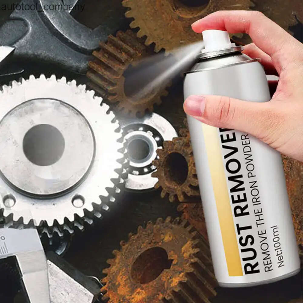 New 100Ml Rust Removal Spray For Car Components Automotive Wheel Rim Metal Wash Cleaning Parts Maintenance Multi-Purpose