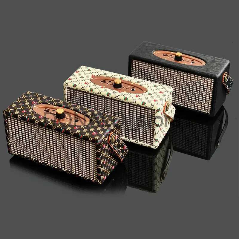 Portable Speakers Retro Bluetooth Speaker The Perfect Home Decoration in Marshall Style J240117