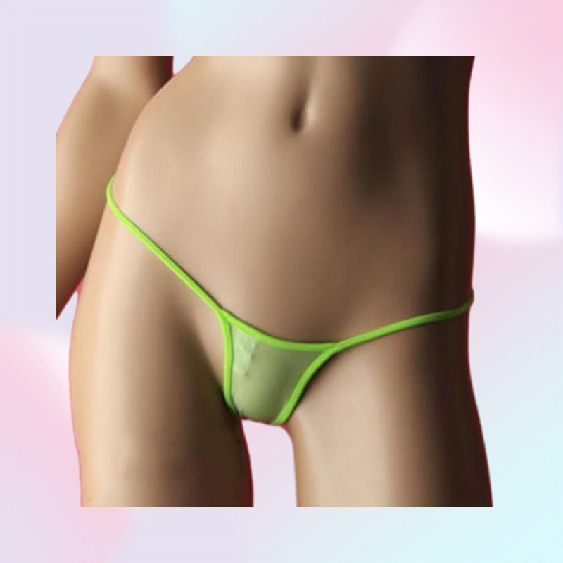 Women039s Panties Womens Sexy Solid Mini Tback Thongs GString Underwear Female Lingerie Micro Panty Seamless Underpants Knick2162264