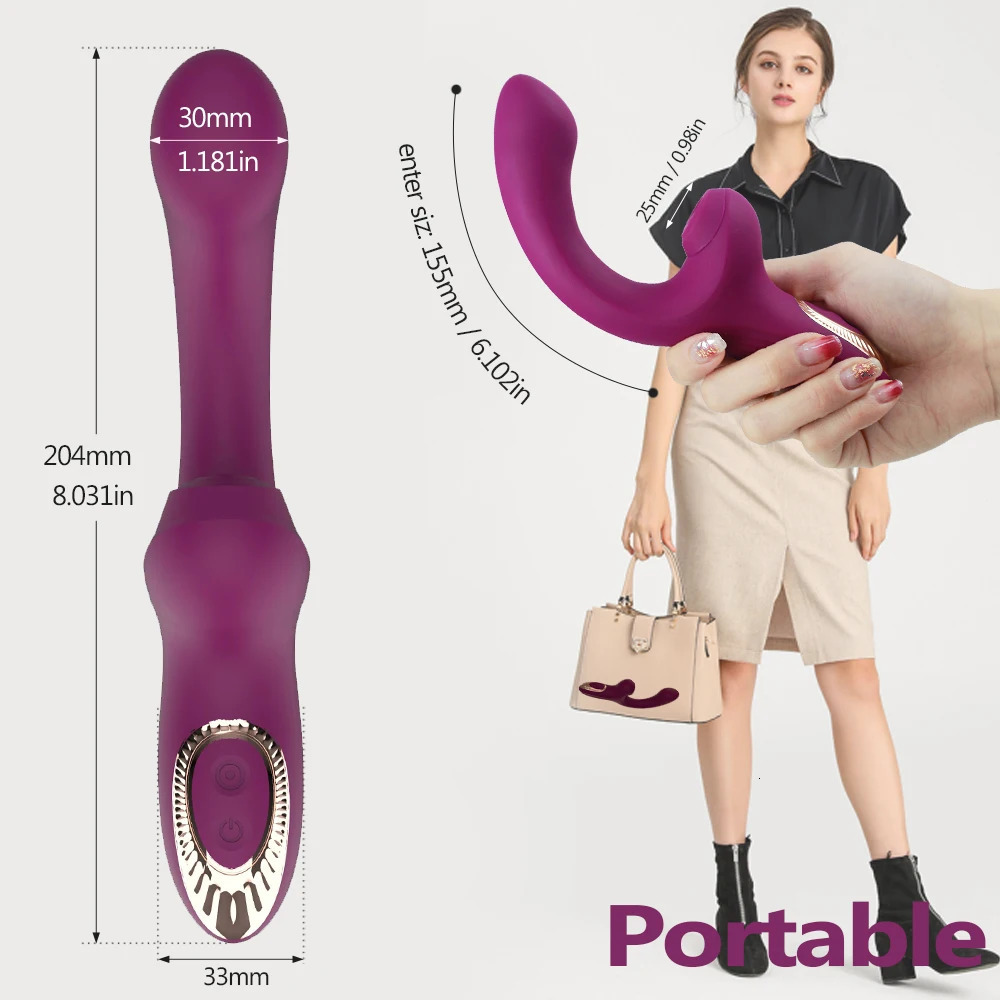 Patting Vibrator for Women With Heating Realistic Dildo Vibrating Erotic Adult Sex Toys Female Clitoris Gspot Massage 240117