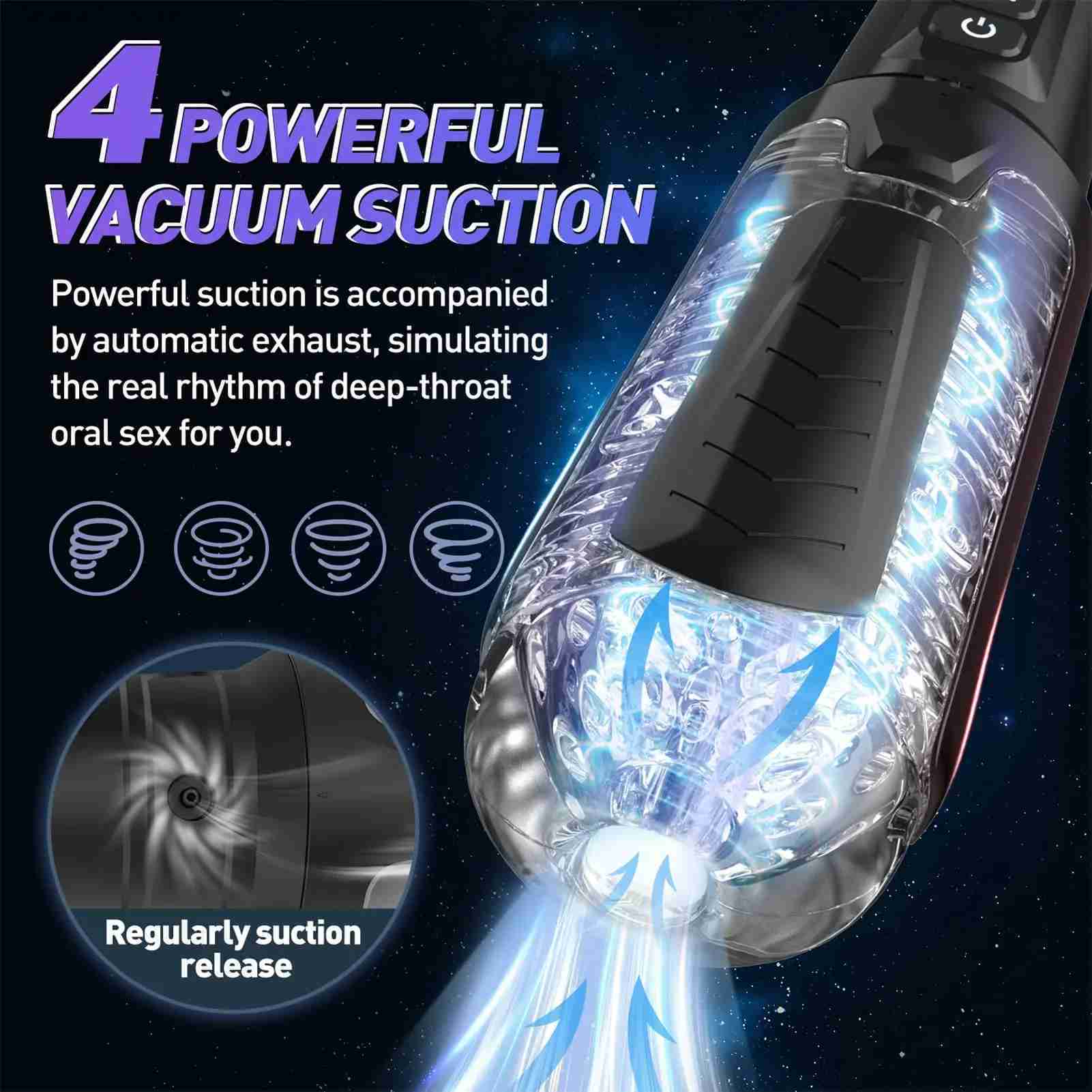Other Health Beauty Items Masturbation Cup Deep Throat Real Vagina Strong Sucking Penis Blowjob Machine Male Masturbator Dildo Vibrator for Men Q24011