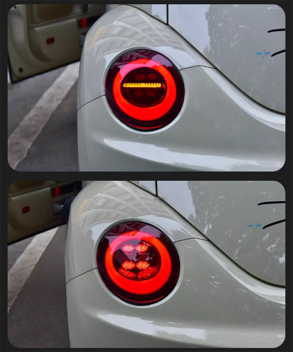 LED taillight for VW Beetle Tail Lights 2006-2012 Taillights Rear Dynamic Turn Signal Fog Lamp Auto Assembly