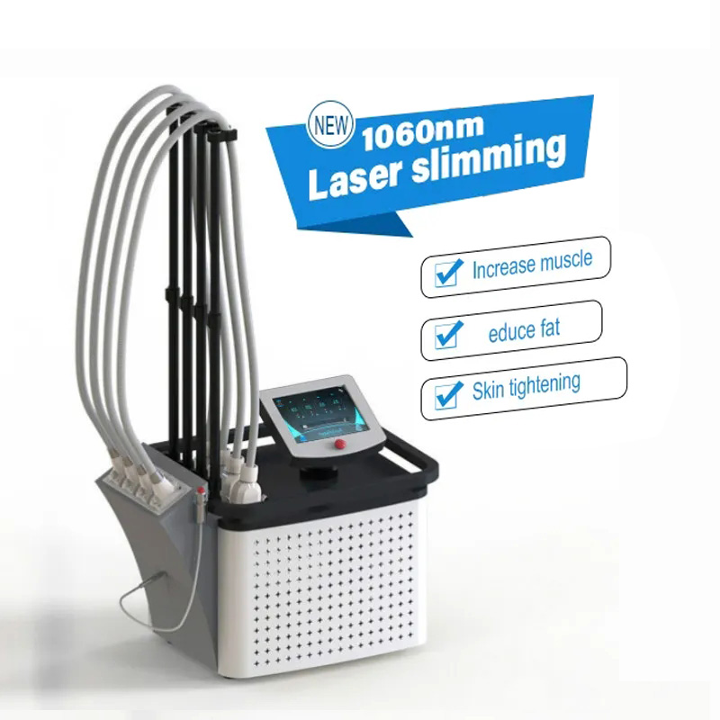 Effective 1060nm Laser Diode Freezing Sculpture Body Weight Loss Slimming Machine 4 working handles for salon spa use