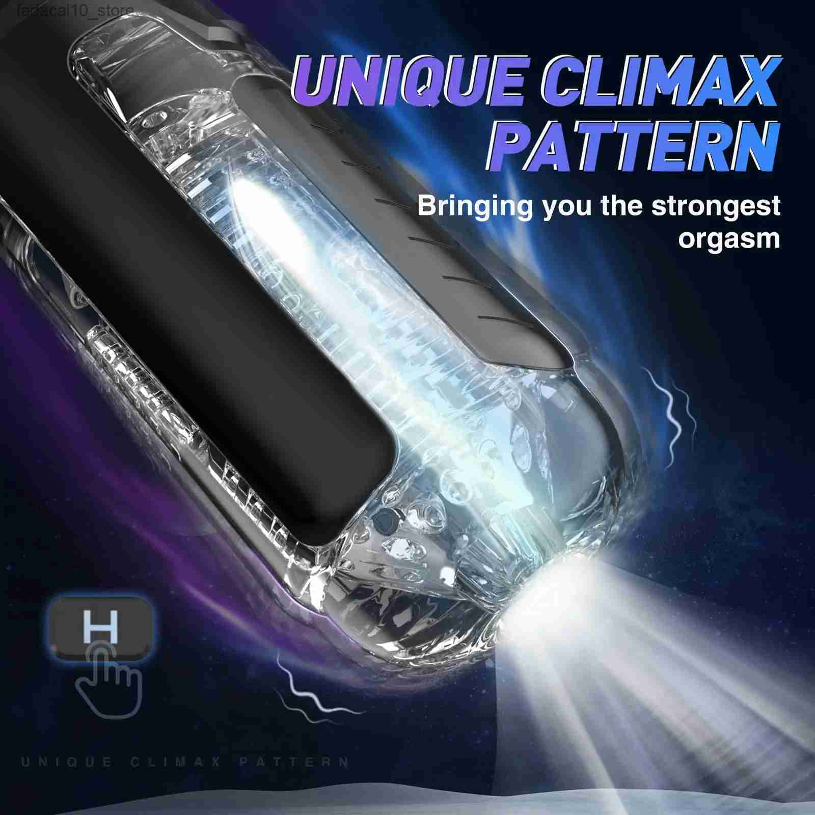 Other Health Beauty Items Masturbation Cup Deep Throat Real Vagina Strong Sucking Penis Blowjob Machine Male Masturbator Dildo Vibrator for Men Q24011