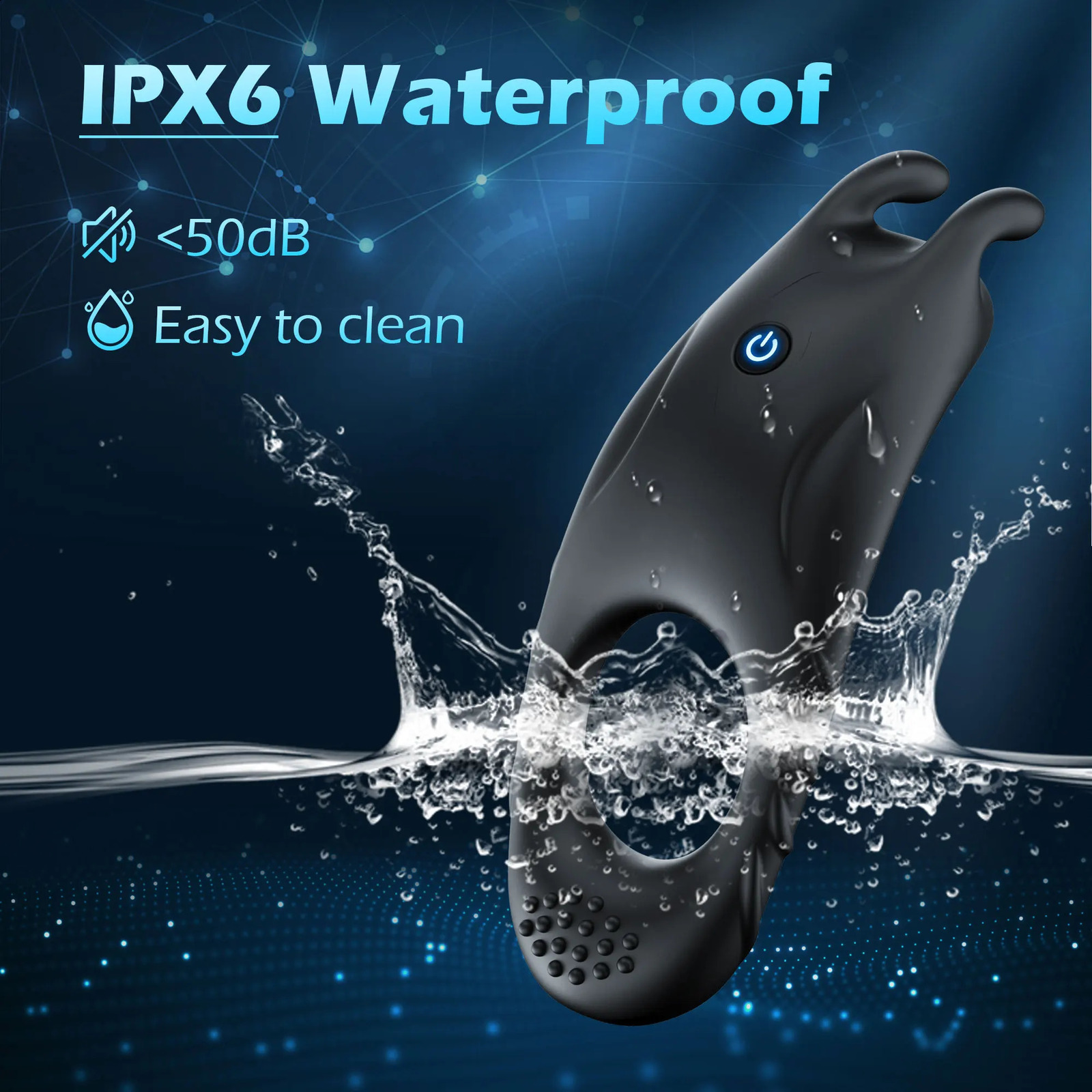 Vibrator Cock Ring APP Remote Wireless Control Rabbit Vibrating for Men Penis Delay Ejaculation Rings Sex Toys Couple Adult 240117