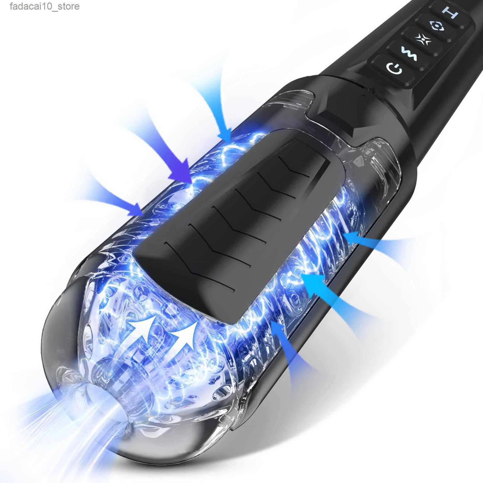 Other Health Beauty Items Masturbation Cup Deep Throat Real Vagina Strong Sucking Penis Blowjob Machine Male Masturbator Dildo Vibrator for Men Q24011