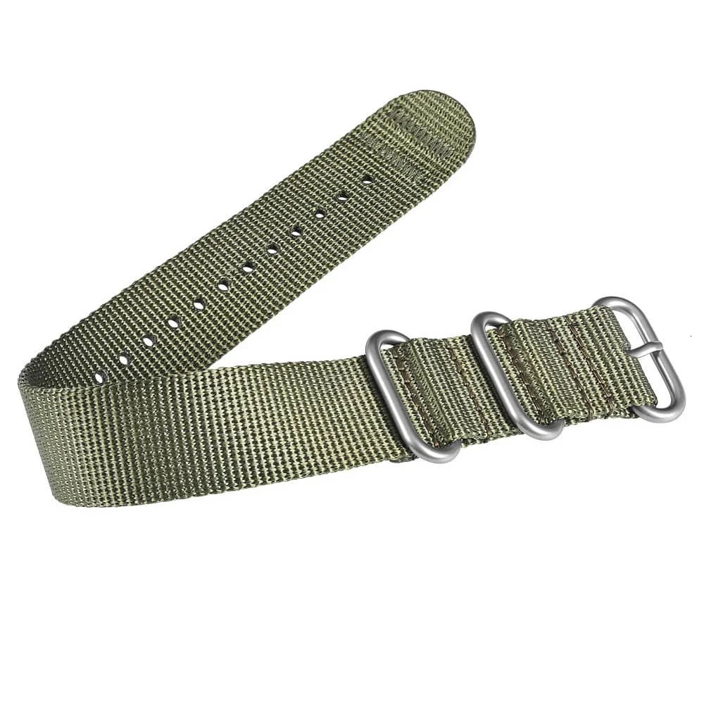 Boderry Field Watch Strap 22mm Band Universal Type Sports Nylon Pilot Military Bag Watchband Gift Men 240116