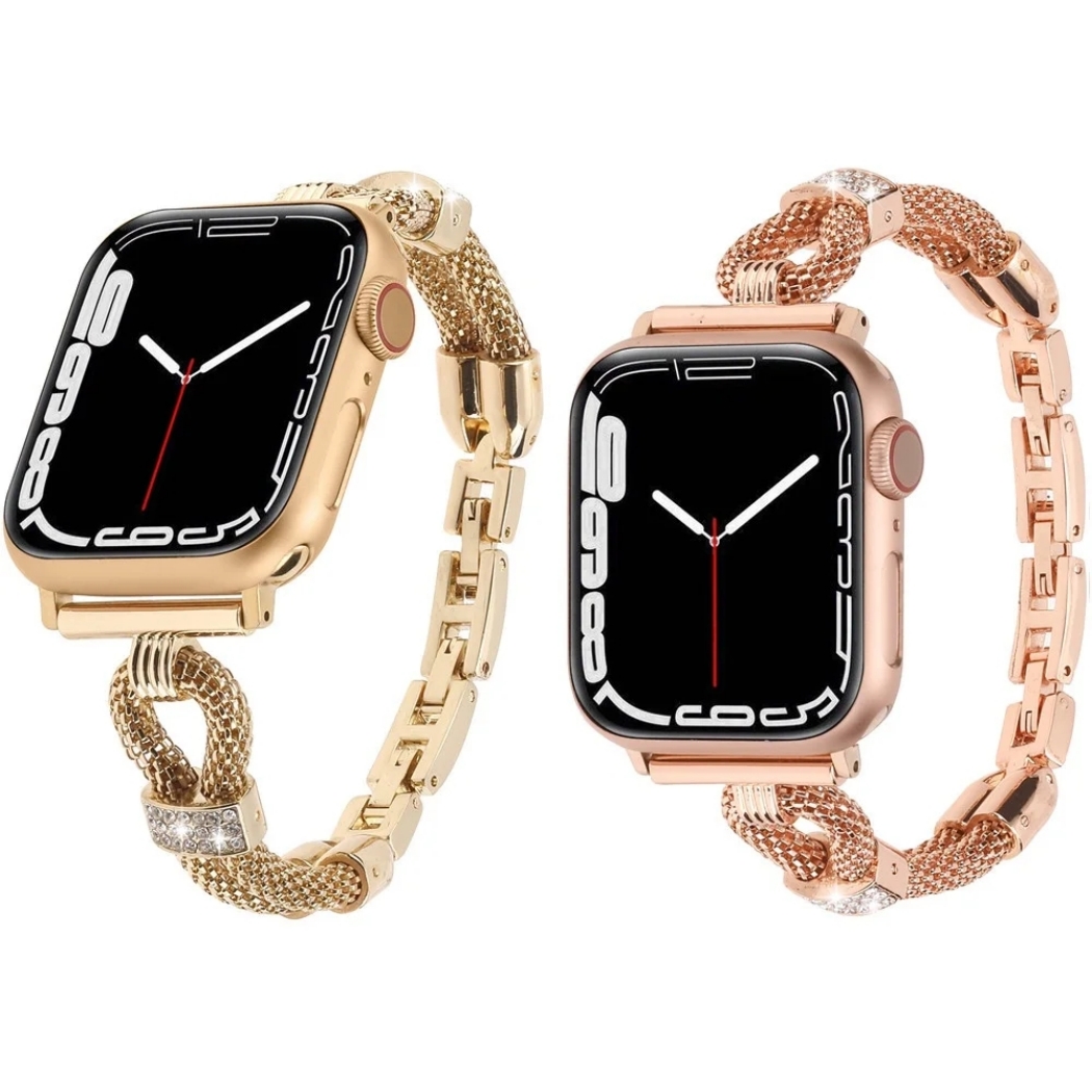 Fashion diamond Bracelet Stainless Steel band for apple watch S10 46mm series Ultra 49mm 2 42mm 38mm Lady strap iwatch 9 8 7 6 SE 5 4 40mm 44mm 41mm 4
