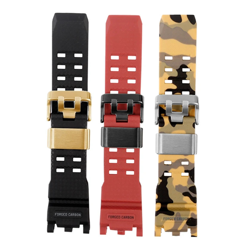 Watch Accessories For Casio GSHOCK GWG2000 Series Mudmaster Replacement Rubber Strap Men Sports Waterproof Resin Bracelet 240116