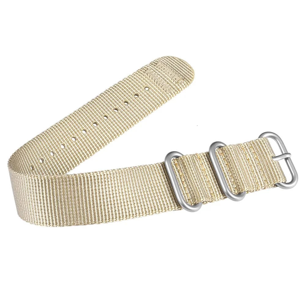 Boderry Field Watch Strap 22mm Band Universal Type Sports Nylon Pilot Military Bag Watchband Gift Men 240116
