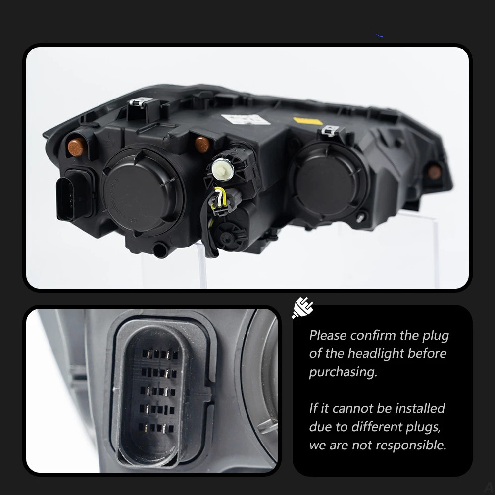 Car LED Headlights for VW POLO 20 19-20 22 LED Dynamic Moving Turn Signal Lamp Head Lights Auto Assembly