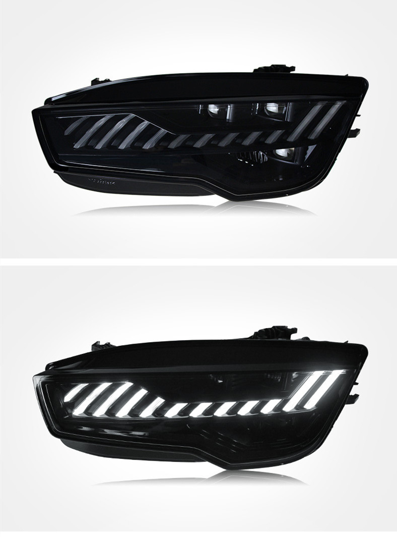 High Low Beam for Audi A7 Headlights 2011-20 17 RS7 LED Daytime Lights DRL Dynamic Turn Signal Head Lamp