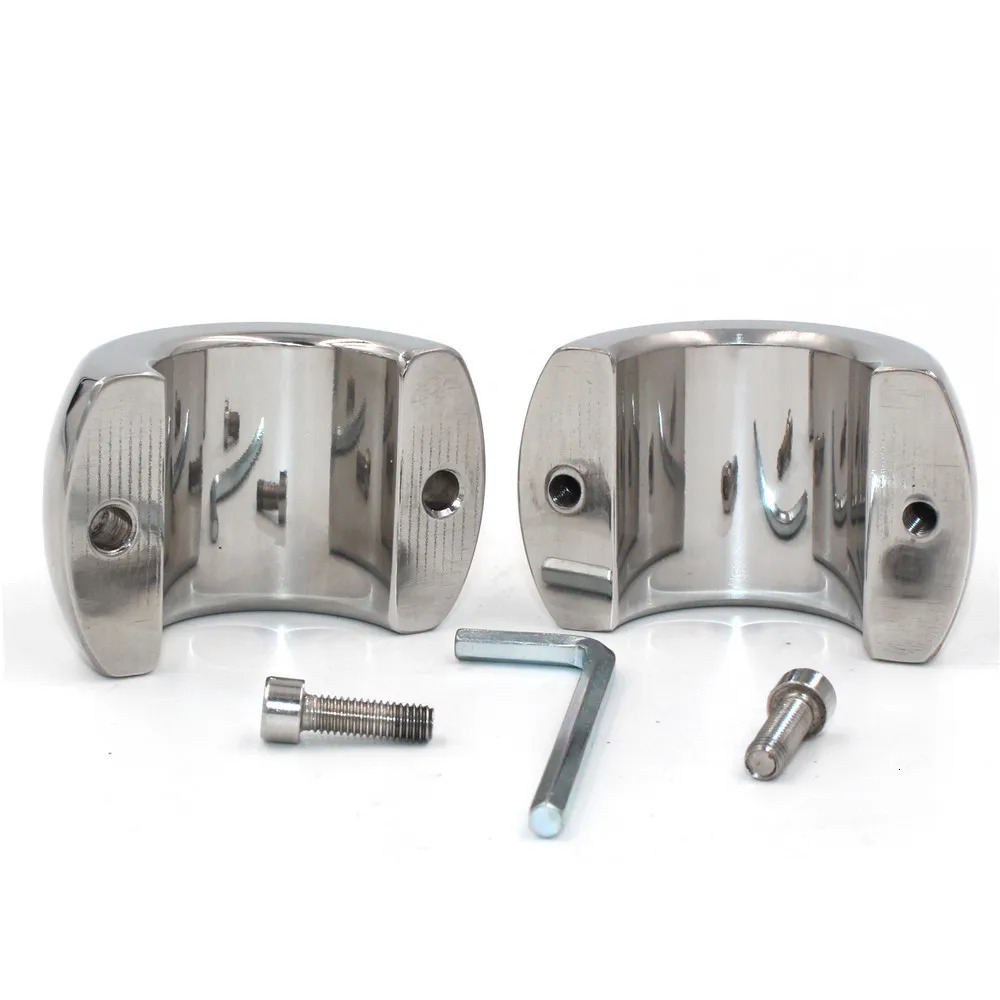 Metal Scrotum Pendant Ball Stretchers Testis Weight Penis Restraint Stainless Steel BDSM Cock Lock Ring Bondage 240117