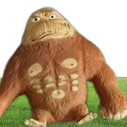 Other Home Decor Big Giant Antistress Orangutan Toy Squishy Elastic Monkey Funny Gorilla 2210073216935
