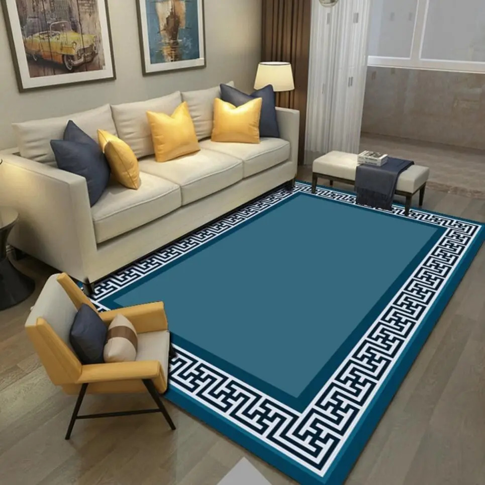 Modern Simple Household Earth Mat Carpets for Bed Room Living Rug Large Bedroom Decoration Tatami Outdoor Tapis 240117