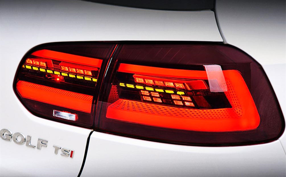 Car Tail Lamp for VW Golf 6 LED Taillight 2009-2012 MK6 R20 Rear Running Brake Turn Signal Light Automotive Accessories