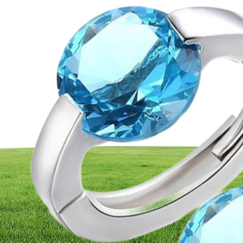 Cute 925 Sterling Silver Solitaire Round CZ Circle Small Loop Huggies Hoop Earrings For Women Jewelry Kids Baby Girls Aros Arete 2