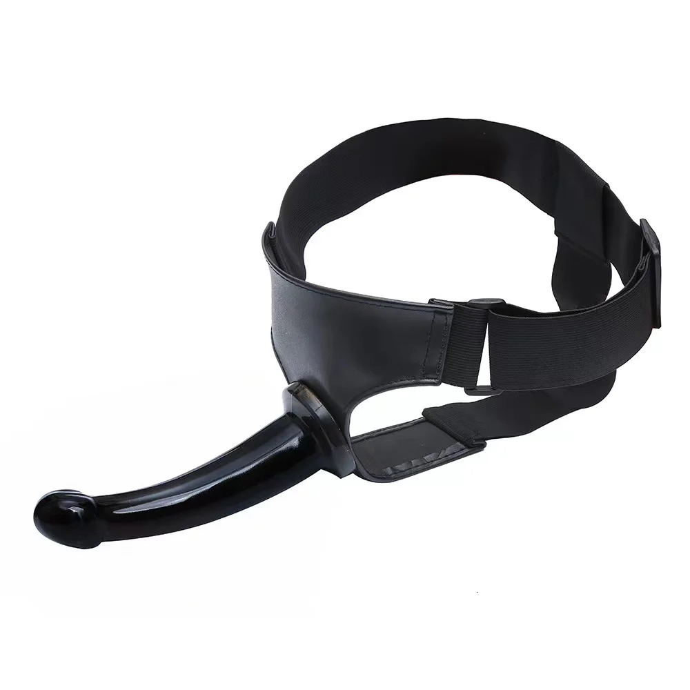 Double Penis Dual Ended Strapon Ultra Elastic Harness Belt Strap On Dildo Adult Sex Toys for Woman Couples Anal Soft Dildos 240117