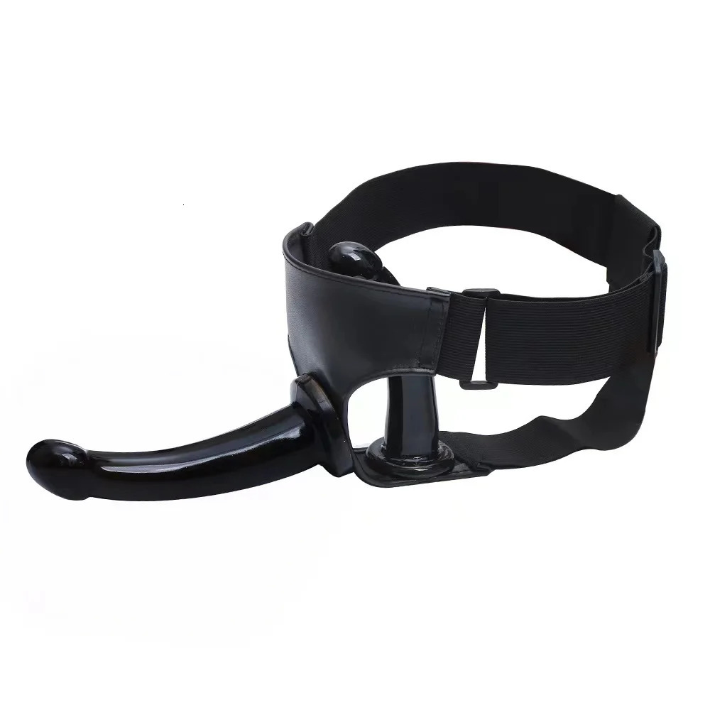 Double Penis Dual Ended Strapon Ultra Elastic Harness Belt Strap On Dildo Adult Sex Toys for Woman Couples Anal Soft Dildos 240117