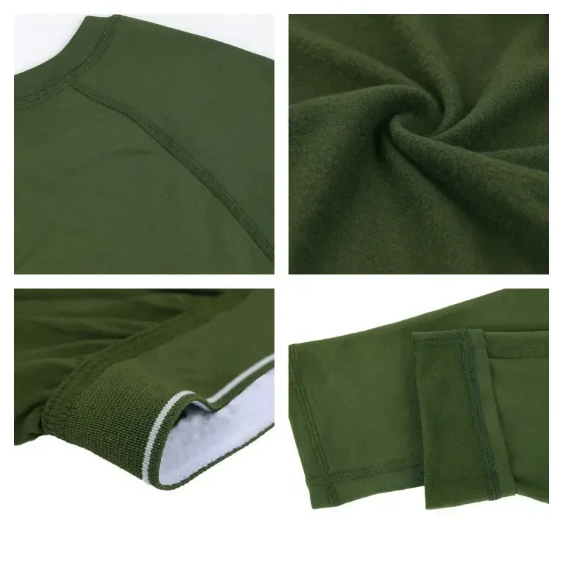 Johns Male Compression Fleece Man Leggings Underwear Sport Men s Set Shirts Clothing Long Warm Thermal Winter 240117Z