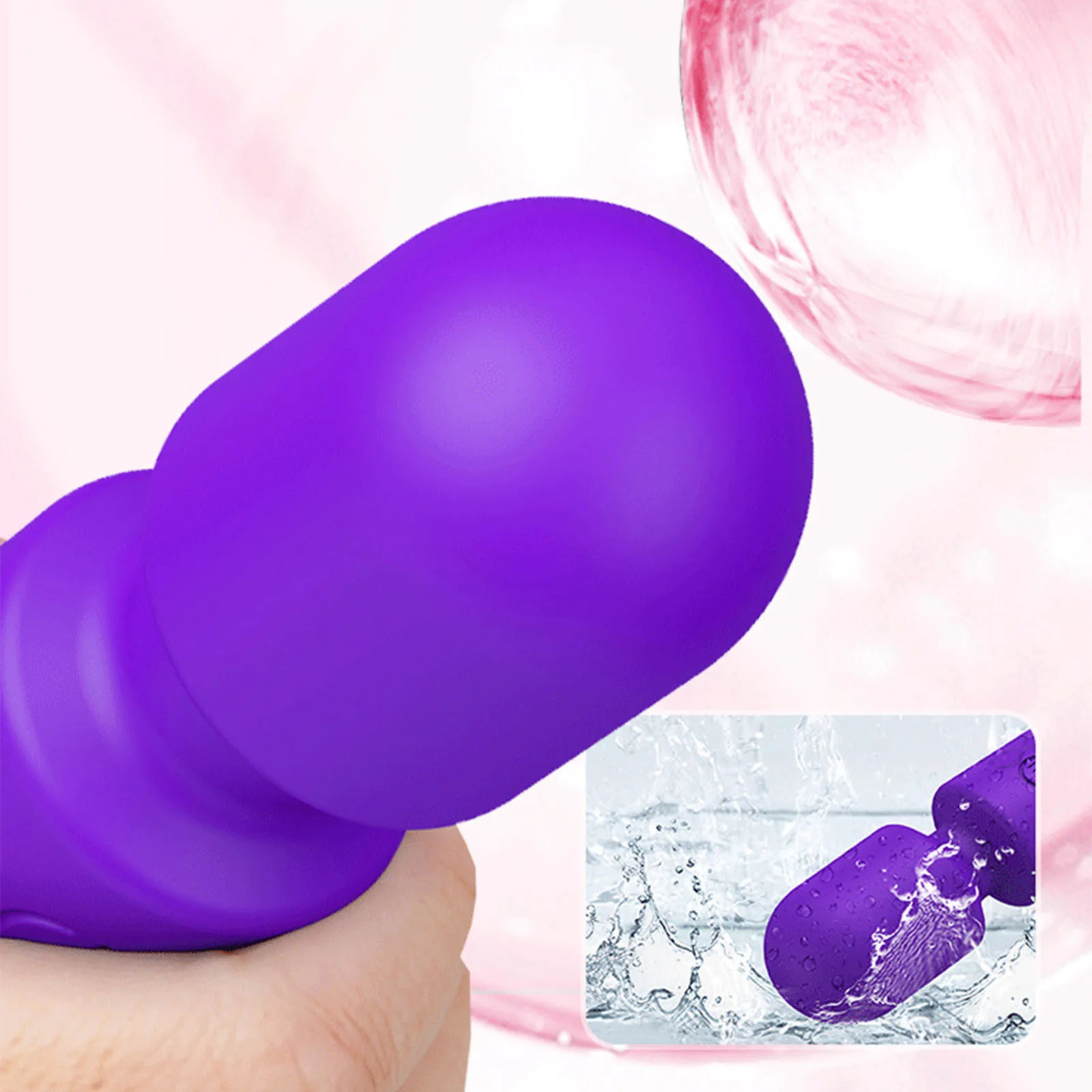 8 Powerful Speeds Handheld Back Massager 20 Vibration Modes Neck Shoulder Back Body for Sport Recovery Muscle Aches Massage Tool 240117