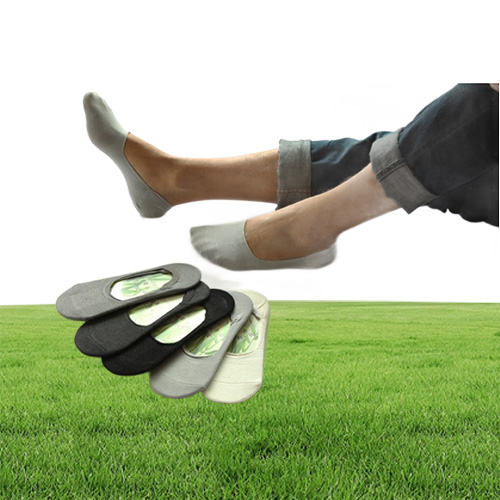 Mens Bamboo Invisible Ankle Socks Men Summer Casual Loafer Moccasins No Show Socks Male Black White Boat2077986