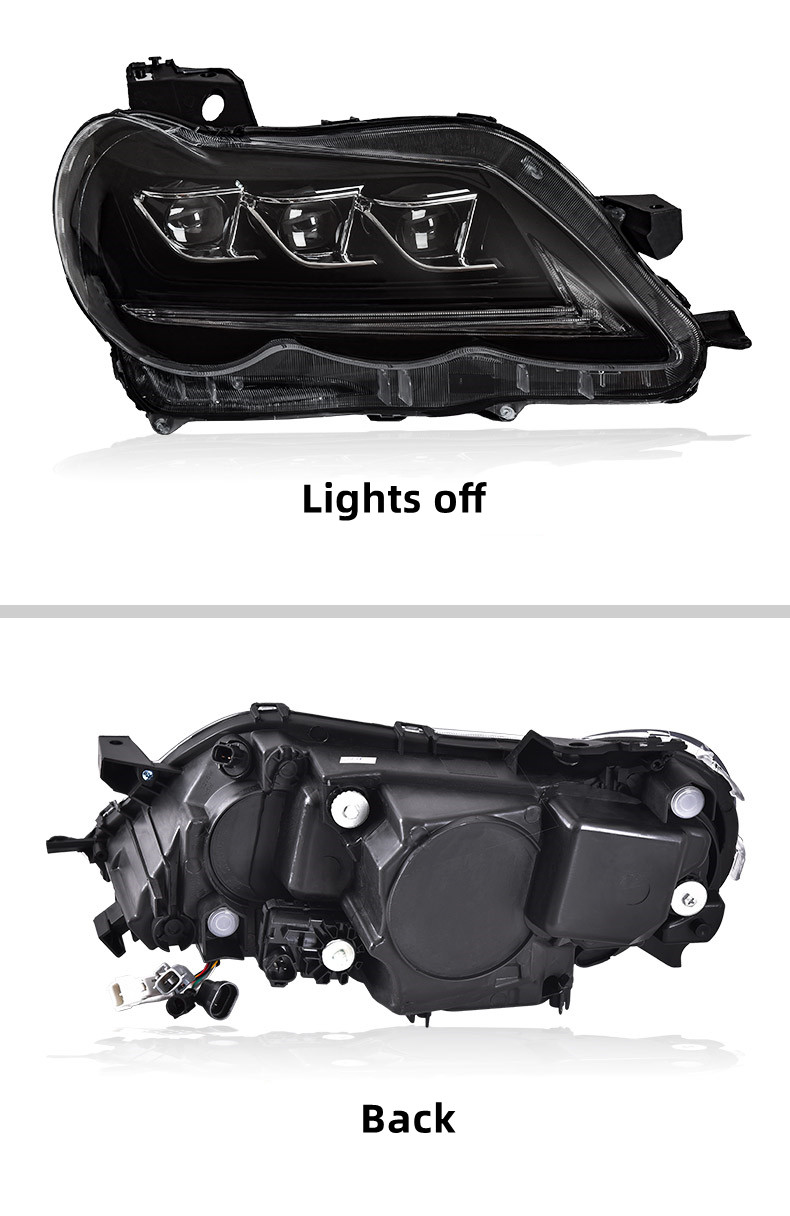 Car Styling Head Lights for Toyota Mark X LED Headlight 2005-2009 Headlights Reiz Bifocal Lens Turn Signal Light