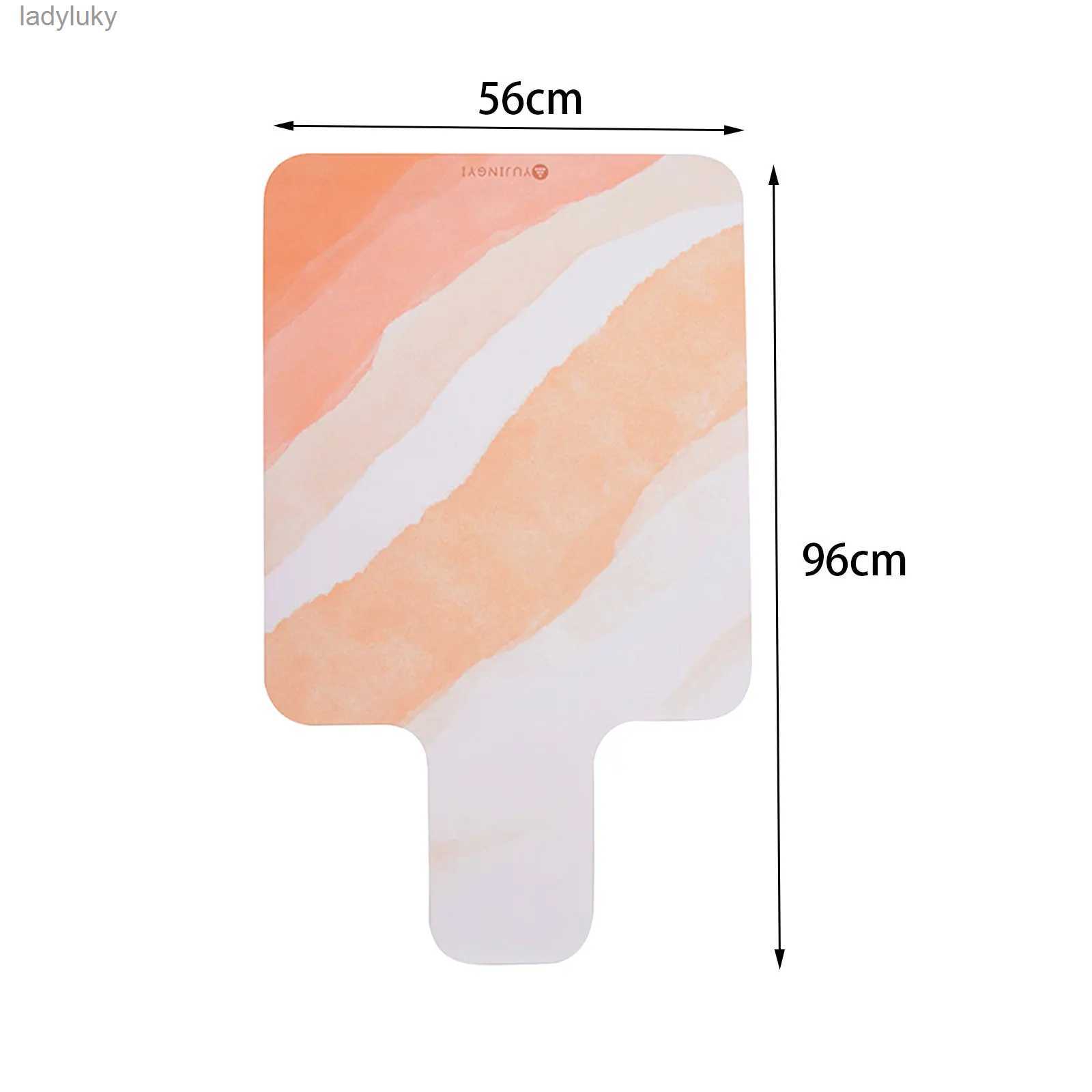 Yoga Mats Pilates Reformer Mat Cover Printed Black Rubber Backing Nonslip Portable Mat Exercise Mat Yoga Mat Equipment Protection MatL240118