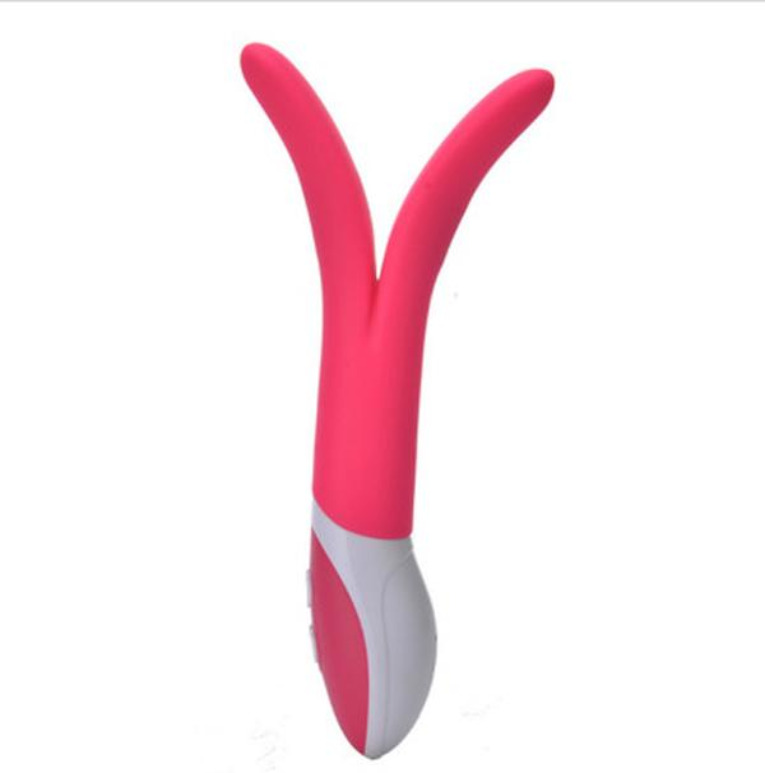 9 vibrations en silicone double vibration G-spot avibrateur AV Toys pour femmes masturbator féminin526
