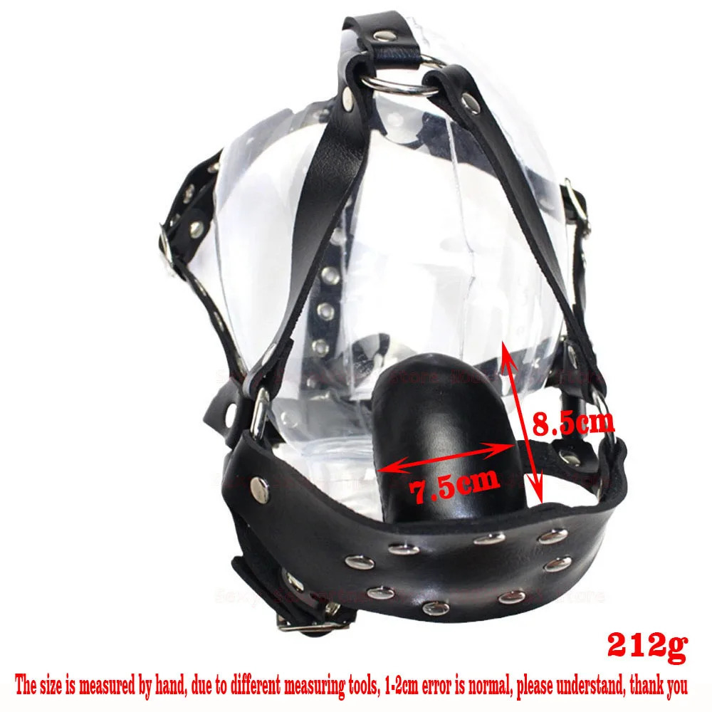 Bondage Dildo Mouth Gag Bdsm Slave Dog Mask Gag Training Gag Bondage Leather Headworn Open Mouth Sex Toys Adult Game For Couple 240117