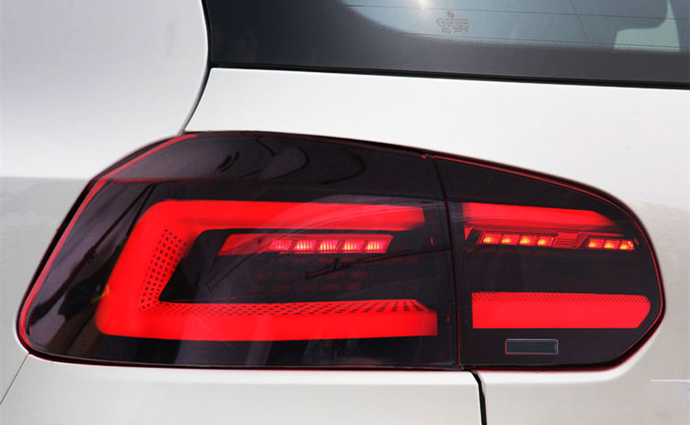 Car Tail Lamp for VW Golf 6 LED Taillight 2009-2012 MK6 R20 Rear Running Brake Turn Signal Light Automotive Accessories