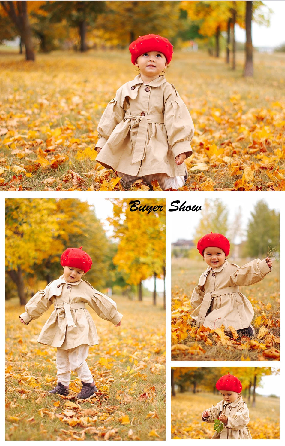 Children's Clothing Girls' Coat Kids Jacket Children's Spring Autumn Korean Style Cute Long Trench Baby Girls Windbreaker 240117