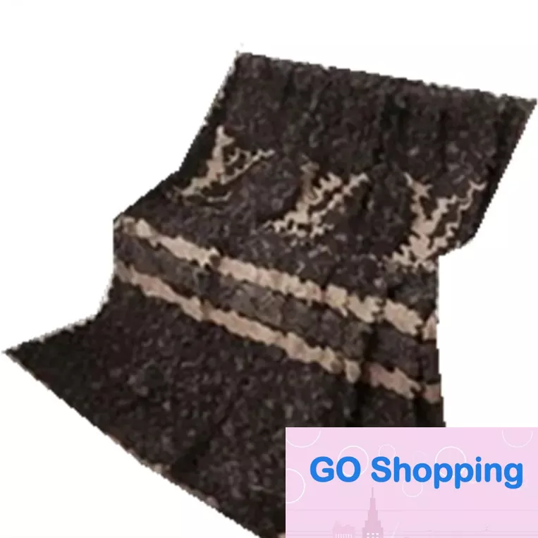 Designer Blanket 150 x 200cm brown red Old Flower Print Classic Letter Logo Blanket Office Rest Blanket Sofa Decoration Blanket Quatily