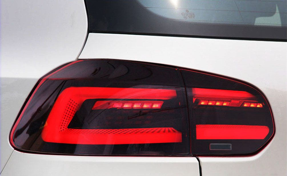 Car Tail Lamp for VW Golf 6 LED Taillight 2009-2012 MK6 R20 Rear Running Brake Turn Signal Light Automotive Accessories