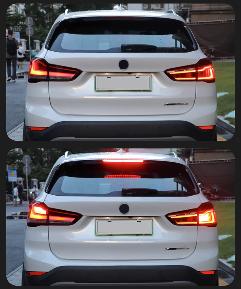 Car Taillights for BMW X1 LED Tail Light 20 17-20 21 F48 DRL Running Signal Brake Reversing Parking Tail Lamp Assembly