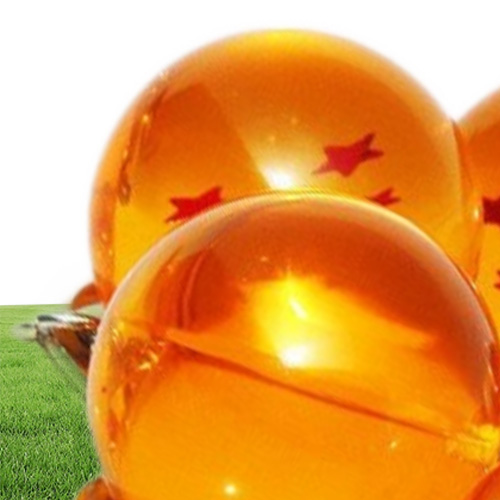 FancyFantasy Anime Goku Dragon Super Keychain 3D 17 Stars Cosplay Crystal Ball chain Collection Toy Gift Key Ring C19011001