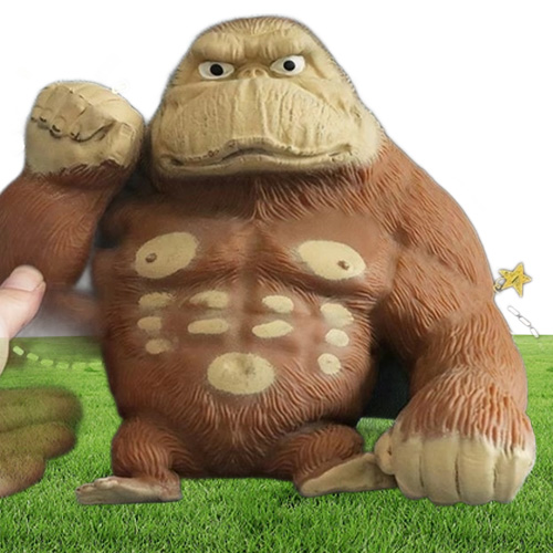 Other Home Decor Big Giant Antistress Orangutan Toy Squishy Elastic Monkey Funny Gorilla 2210073216935