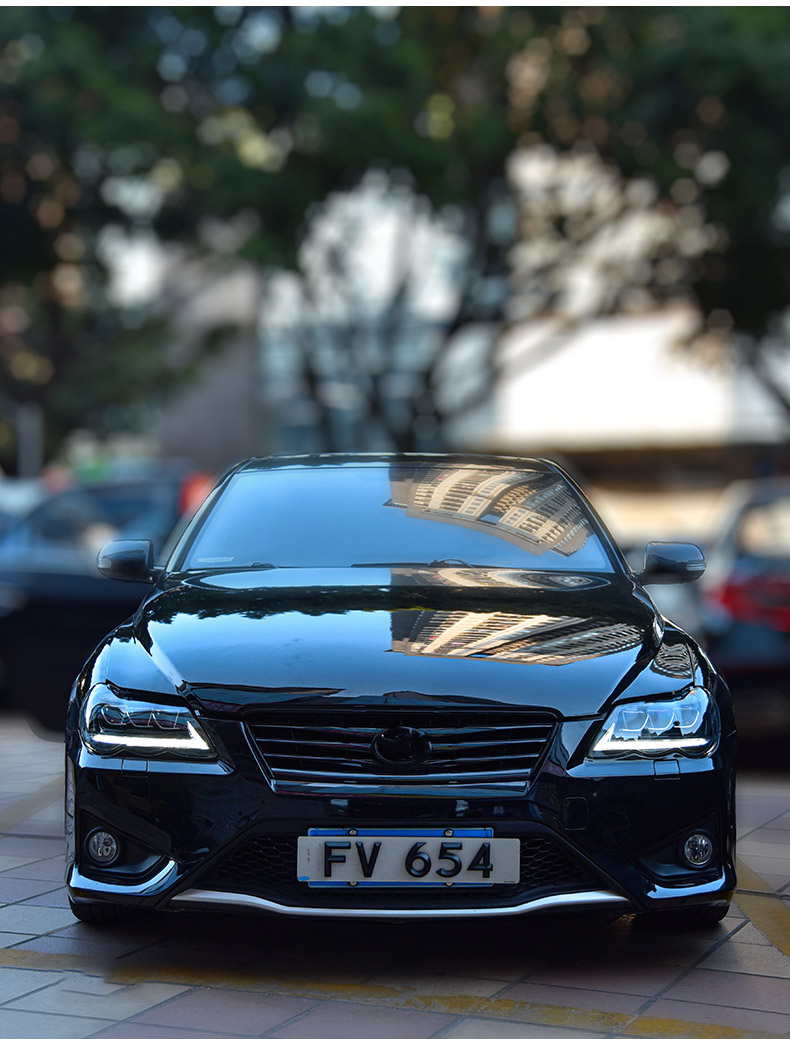 Car Styling Head Lights for Toyota Mark X LED Headlight 2005-2009 Headlights Reiz Bifocal Lens Turn Signal Light