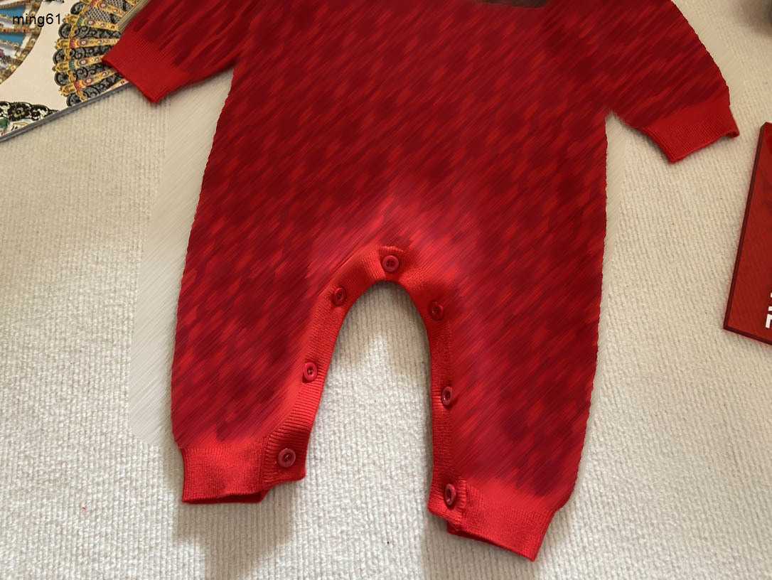Brand infant jumpsuits Letter printing boys girls knit bodysuit Size 66-90 Long sleeved newborn baby Crawling suit Jan20