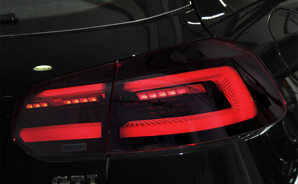 Car Tail Lamp for VW Golf 6 LED Taillight 2009-2012 MK6 R20 Rear Running Brake Turn Signal Light Automotive Accessories